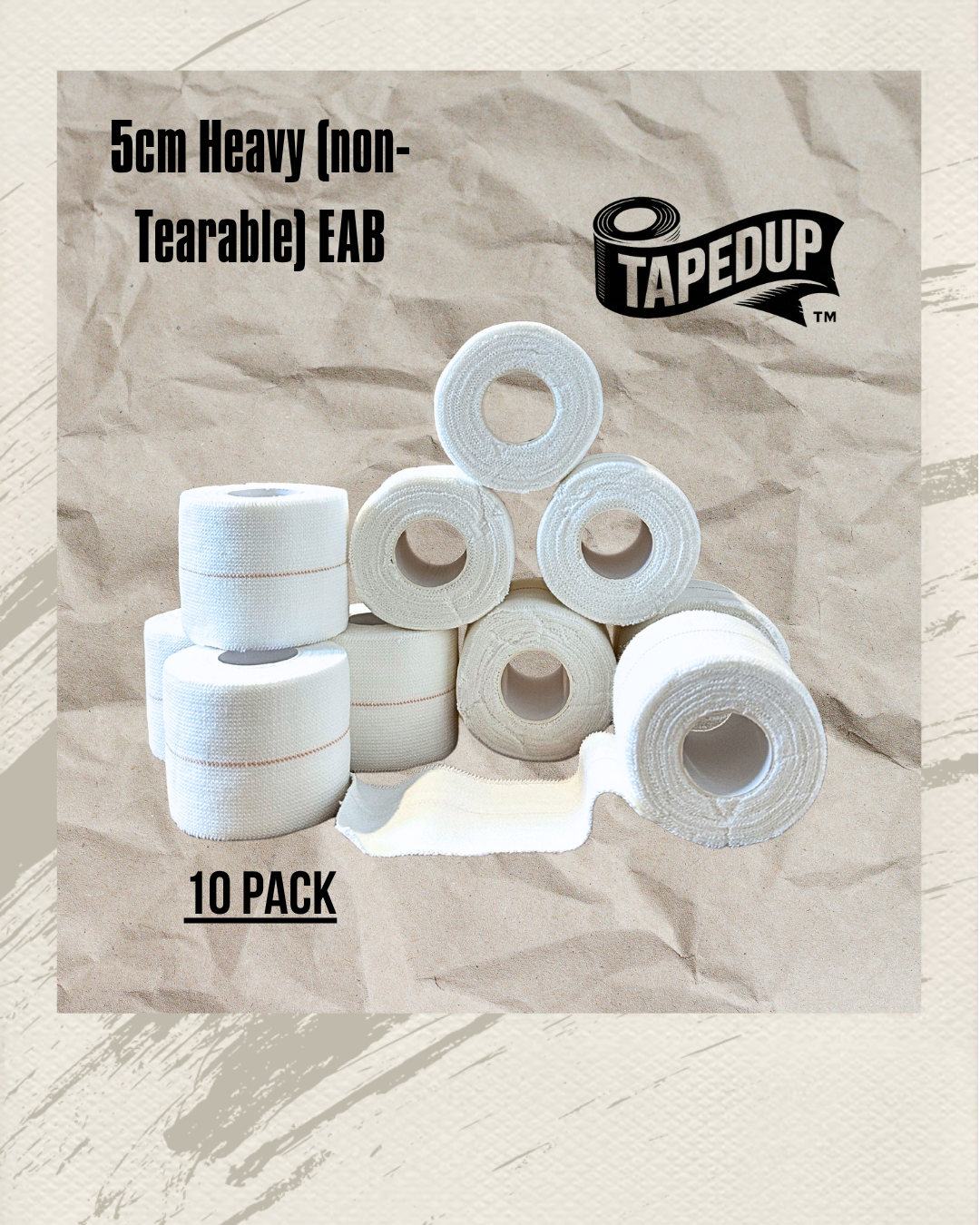 5cm - Heavy Elastic Adhesive Bandage (EAB) (10 pack)